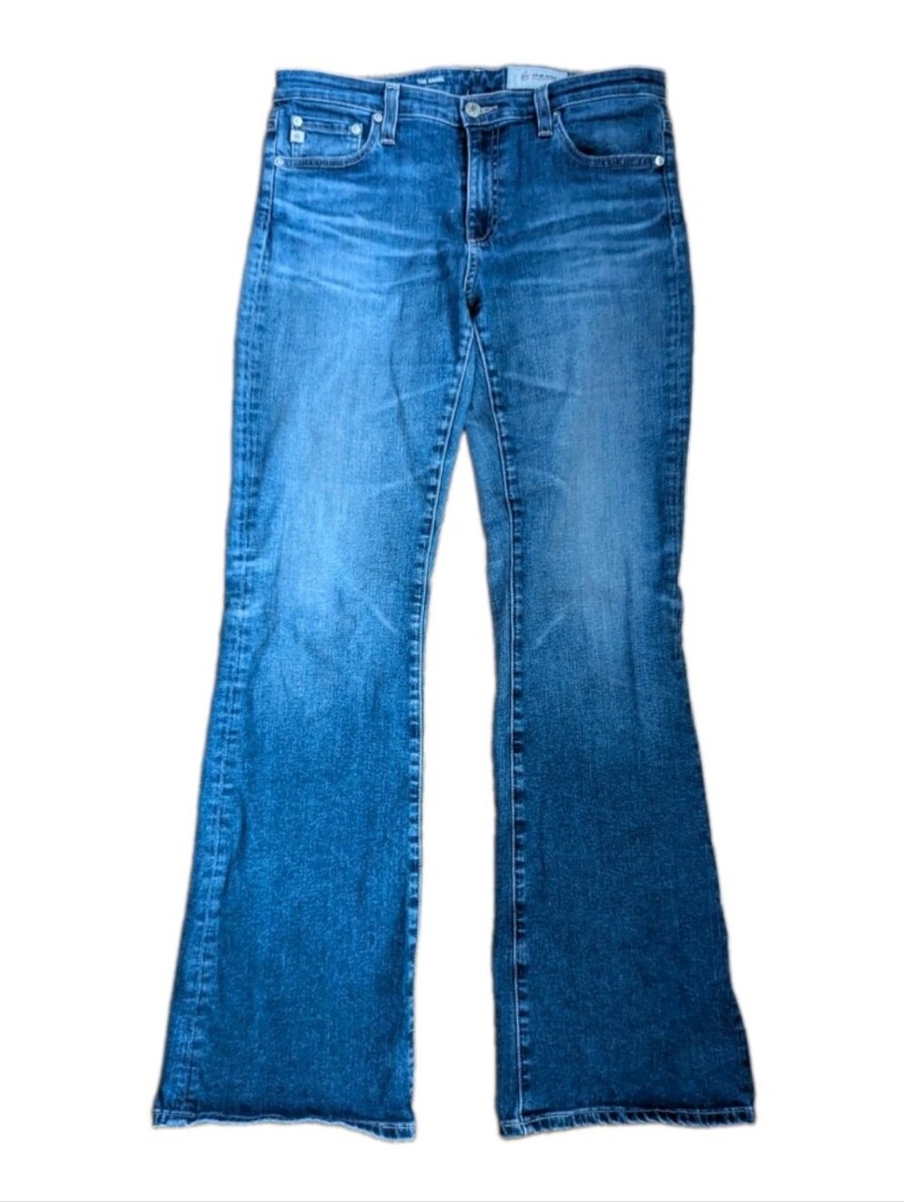 Adriano Goldschmied AG The Angel Bootcut Blue Jeans Womens Size 30 (31/32)